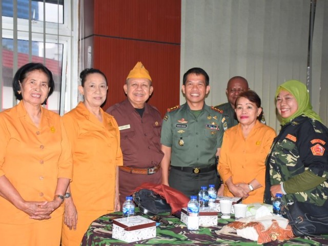 Kodim 0501/JP adakan Komunikasi Sosial dengan Keluarga Besar TNI