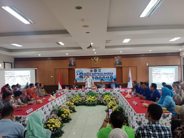Danramil 05/TA Kodim 0501/JP Hadiri Kegiatan Serap Aspirasi Dewan Kota Administrasi Jakarta Pusat