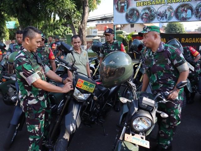 Cegah kerugian Personel/materil, Komandan Kodim 0504/JS Laksanakan Pengecekan Kelengkapan Kendaran Dinas