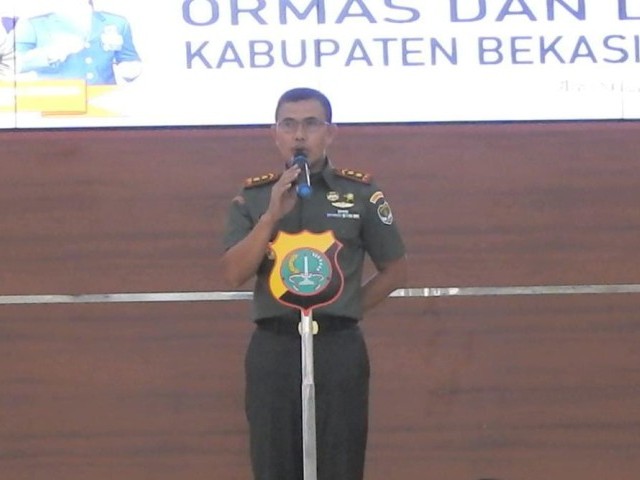 Harapkan Kabupaten Bekasi Damai, Dandim 0509 Hadiri Silaturahmi Bersama Ormas Dan LSM