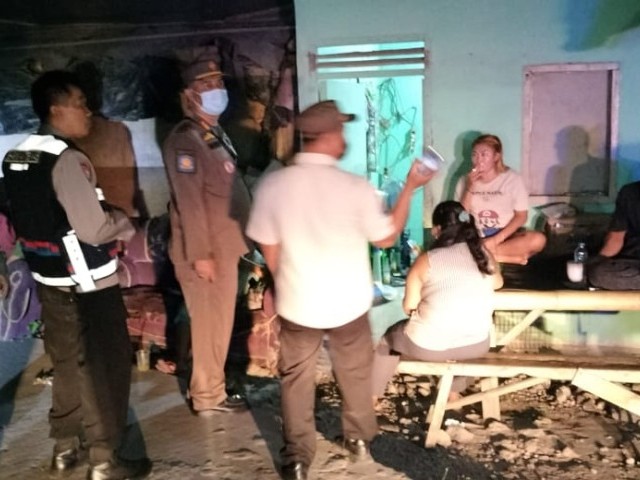 Koramil 01/Teluknaga Bersama Polsek Teluknaga Dan Muspika Kecamatan Kosambi Gelar Patroli Miras Dan Psk