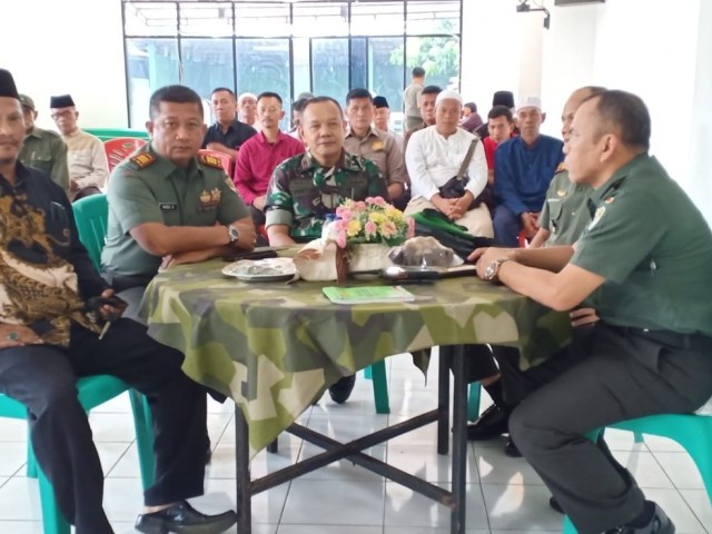 Kodim 0505/Jakarta Timur Komsos Bersama Komponen Masyarakat