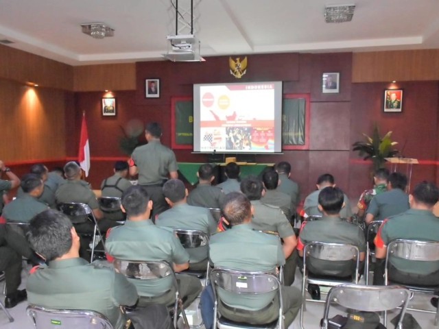 Kodim 0501/JP menyelenggarakan program Literasi Digital Sektor Pemerintahan kepada Prajurit TNI Tahun 2023