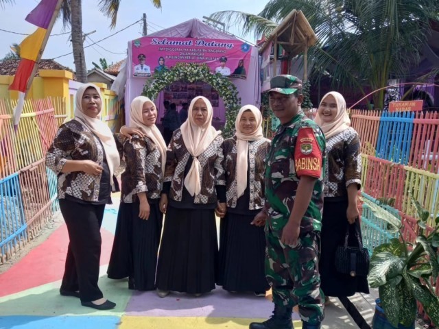 Babinsa Hadiri Kegiatan Bina Wilayah Tim PKK Kabupaten Tangerang 