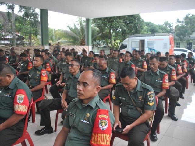 Kodim 0510/Tigaraksa menyelenggarakan program Literasi Digital Sektor Pemerintahan kepada Prajurit TNI Tahun 2023