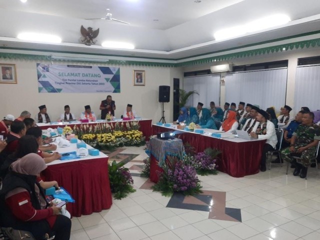 Babinsa Koramil 01/Menteng Kodim 0501/JP Menghadiri Dan Monitor Lomba Kelurahan Tingkat Provinsi DKI Jakarta tahun 2023