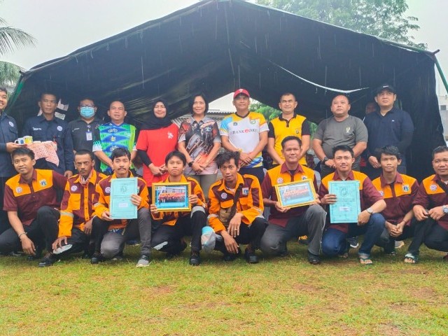 Bati Tuud dan Babinsa Koramil 03/GP Bersama Tiga Pilar Palmerah Hadiri Penutupan Pelatihan Bimbingan Kemandirian Klien Bapas Kelas I Jakarta Barat