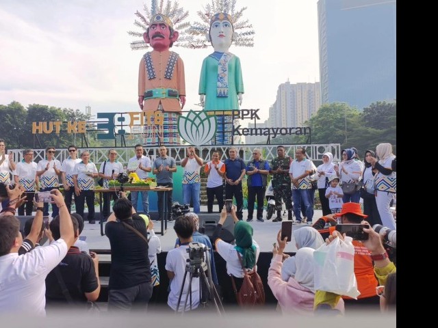 Wadanramil 07/Kemayoran Kodim 0501/JP hadiri HUT PPKK