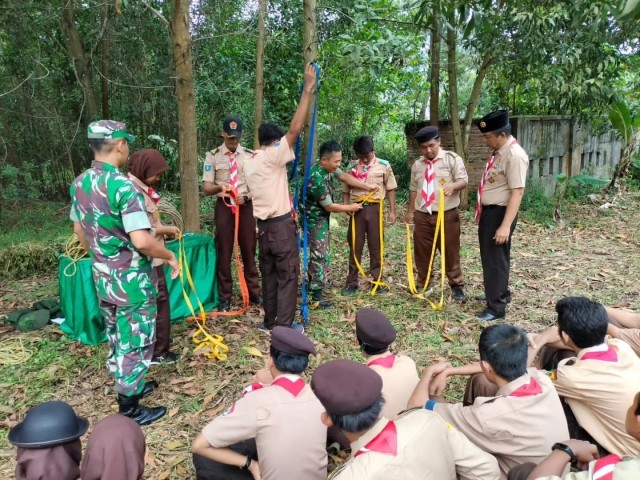 Pembinaan Pramuka Saka Wira Kartika Koramil 13/Cisoka, Bentuk Generasi Muda Tangguh