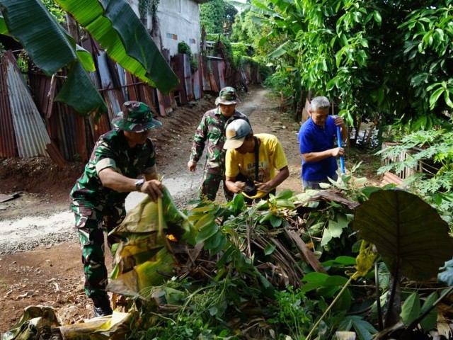 Pendam Jaya Gelar Karya Bakti TNI Semester I Tahun 2023