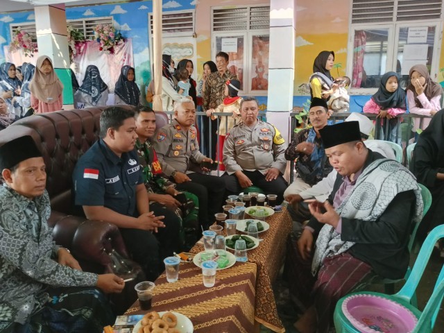 Babinsa Peltu Endang S Hadiri Kegiatan Haflah Akhirussanah Yayasan Nurussifa