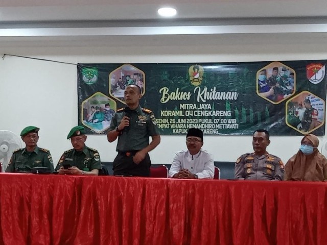 Bakti Sosial Khitan gratis Mitra Jaya Koramil 04/Cengkareng bersama Vihara Hemadhiro Mettavati 