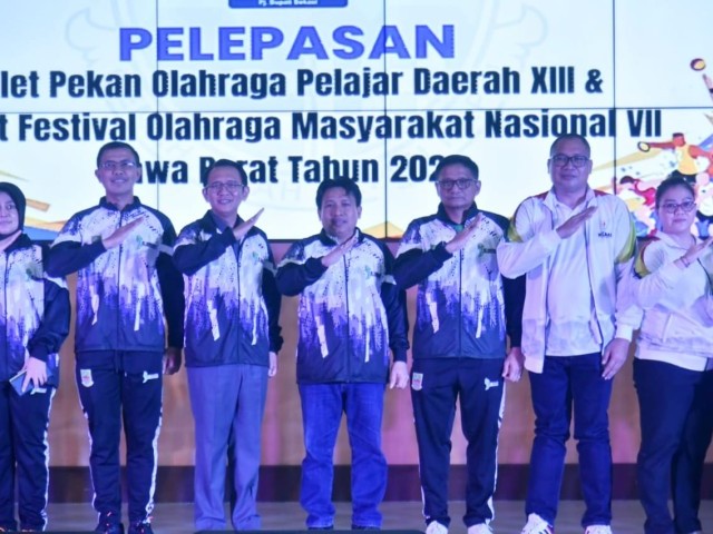 Dandim 0509 Ucapkan Selamat Berjuang Atlet Kabupaten Bekasi Dalam Ajang Popda Jabar 2023