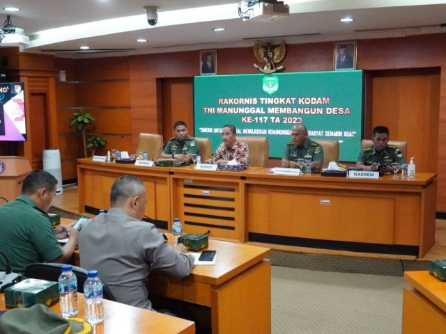 Kodim 0510/Tigaraksa Gelar Rakornis TMMD ke-117 TA 2023