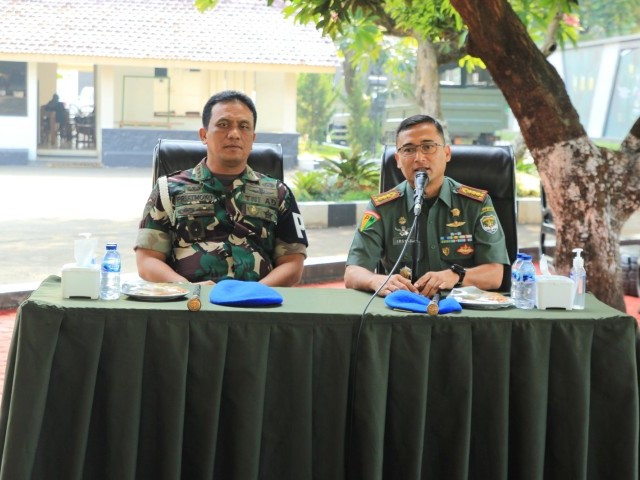 DANPOMDAM JAYA BERI PENGARAHAN SISWA OJT PUSDIKPOMAD