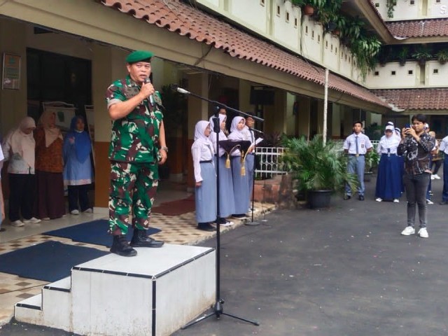 Danramil 05/Kramatjati, Makassar Buka Lomba Formasi Pengibar Bendera Compassto VIII TA.2023