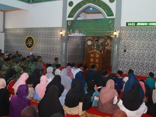 Tingkatkan Keimanan dan Ketaqwaan, Yonkav 9/SDK Laksanakan peringatan Tahun Baru Islam 1 Muharam 1445H/2023M