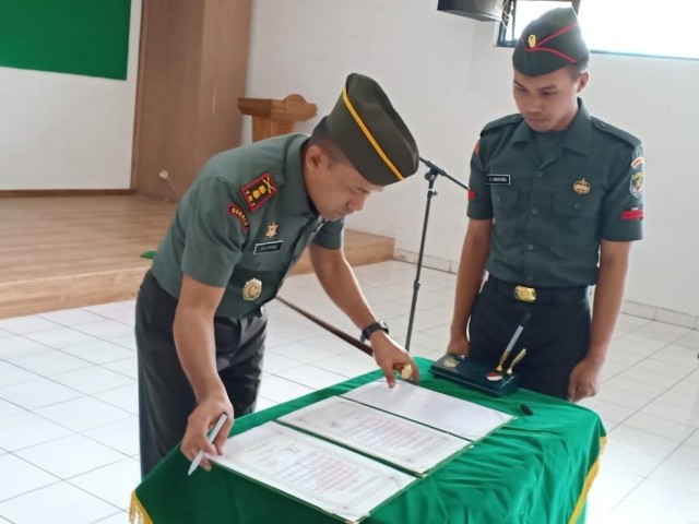 Dandim 0505/JT Pimpin Korp Rapot Pasi Pers dan Wadanramil