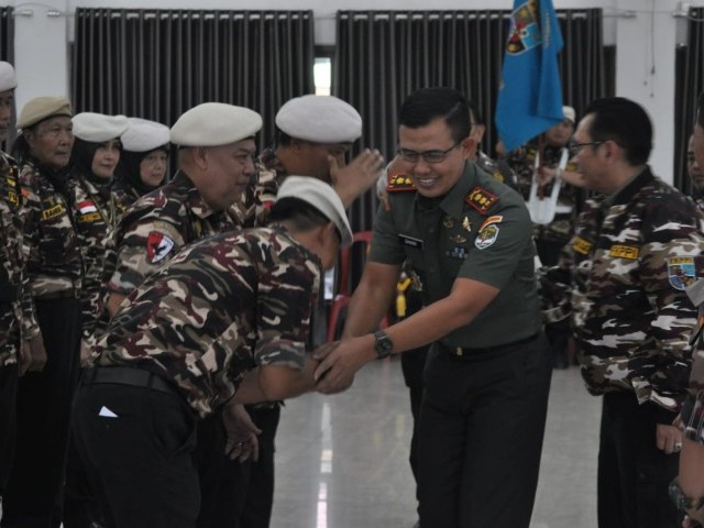 Dandim 0509/Kab. Bekasi Gelar Pelantikan Pengurus FKPPI Kabupaten Bekasi