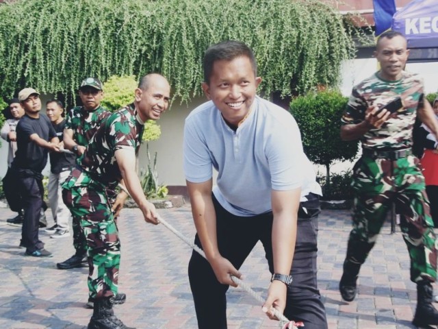 Semarakkan HUT RI ke 78, Koramil 02/Btc Gelar Berbagai Perlombaan