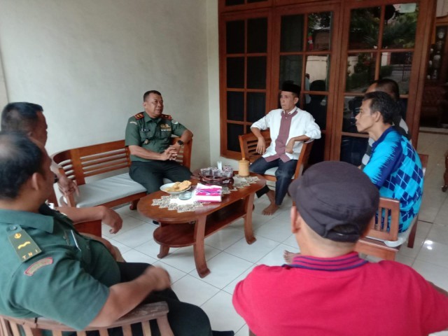 Jelang Tahun Politik, Danramil 07/Pdk Aren Ajak Tokoh Masyarakat Jaga Stabilitas Yang Kondusif