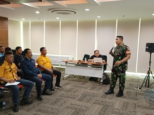 Akhlak, Moral dan Profesional Materi Wasbang Babinsa kepada Pegawai