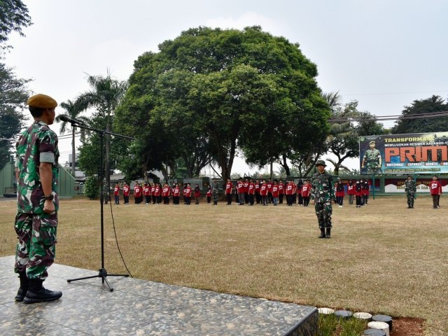 Resimen Arhanud-1/Faletehan Mendapat Kunjungan Siswa Al-Azhar