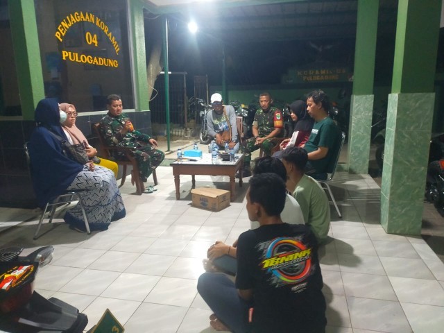Danramil Pulogadung  Prakarsai Mediasi Damai Warga RW.11 Kel. Kayu Putih