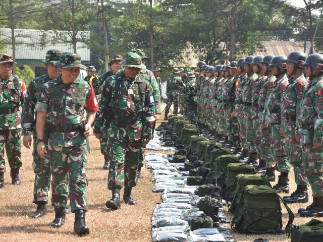 Danrindam Jaya Membuka Latihan Olah Yudha Prodi Dikmata TNI AD Gel I TA. 2023