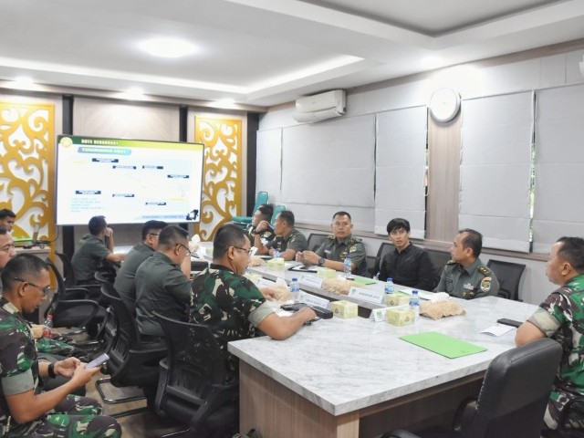 Asops Kasdam Jaya Pimpin Kegiatan Paparan Kesiapan Latbakjatrat Satjar Menarhanud 1/Faletehan Kodam Jaya