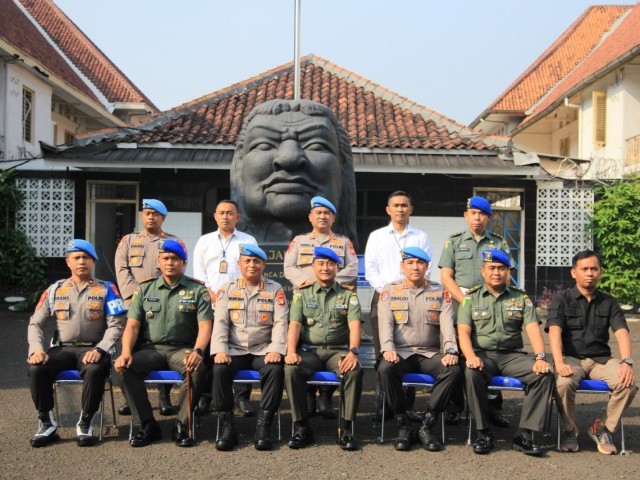 Kabid Propam Polda Metro Jaya, Datangi Markas Pomdam Jaya/Jayakarta