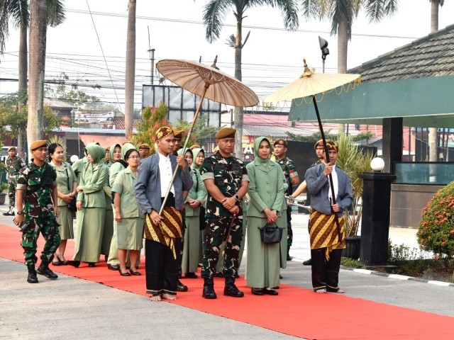 Danmen Arhanud -1/Faletehan Melaksanakan Kunjungan Kerja ke Detasemen Arhanud 003/ARK