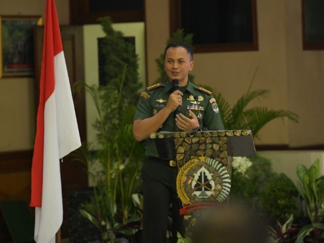 Pusterad Gelar Focus Group Discussion, Dandim 0507/Bekasi Hadir Sebagai Narasumber