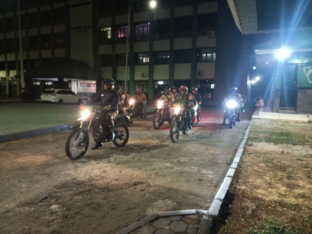 Kodim 0505/Jakarta Timur Gelar Patroli Antisipasi Guantibmas
