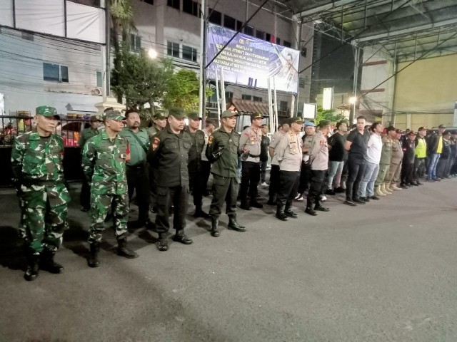 Cipta Kondisi, Danramil 01/Tamansari  Bersama Tiga Pilar Patroli Wilayah Binaan