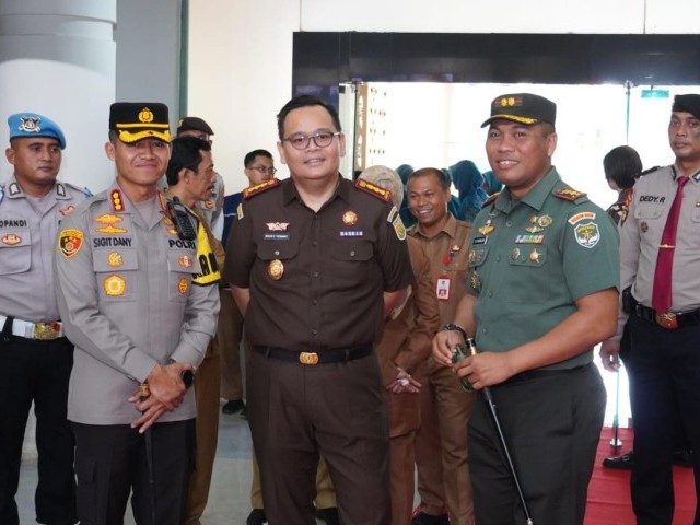 Bersama Forkopimda, Dandim 0510/Tigaraksa Sambut Kunjungan TP-PKK Pusat Ke Kabupaten Tangerang