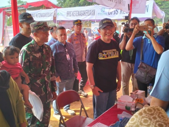 Danramil 10/Sukatani Hadiri BOTRAM