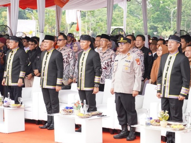 Kasdim 0510/Tigaraksa Hadiri  Kirab Pemilu 2024 Kab. Tangerang
