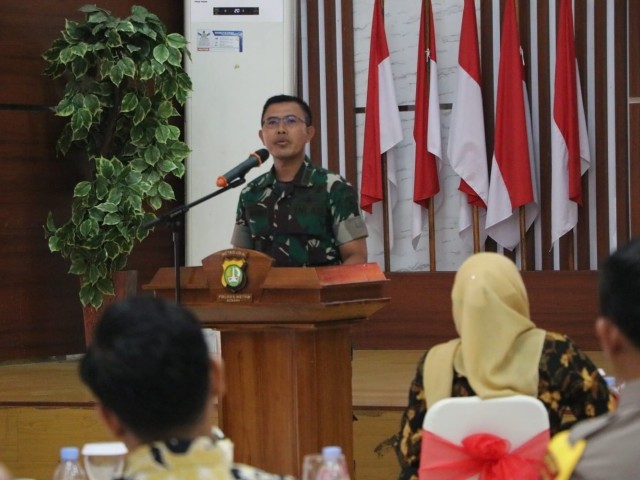 Dandim 0509/Kab. Bekasi Hadiri Coffee Morning dan Silaturahmi Bersama Forkopimda