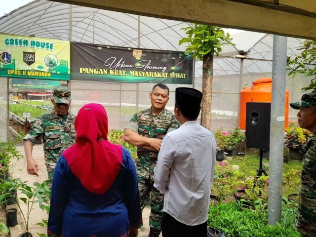 Kodim 0502/JU Dukung Program Ketahanan Pangan Wilayah Dengan Gelar Giat Urban Farming