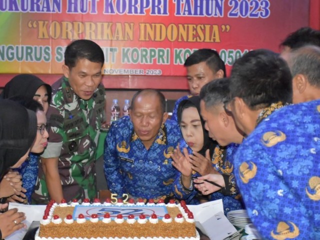 Dandim 0501/JP Menghadiri Syukuran HUT KORPRI Ke-52 Tahun 2023