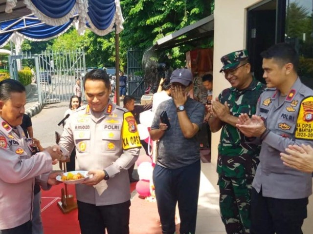 Tingkatkan Sinergisitas TNI - Polri, Danramil 03/Grogol Petamburan Hadiri Peresmian Polsubsektor 1-9 Citraland