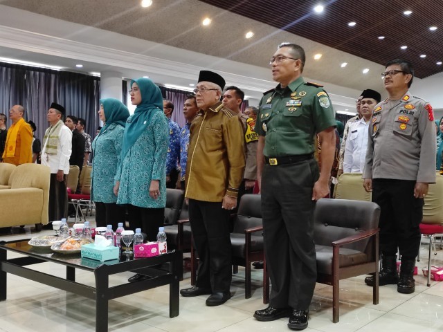 Danramil 03/Grogol Petamburan Hadiri Acara Pencanangan dan Deklarasi Rumah Ibadah Ramah Anak Kota Jakarta Barat