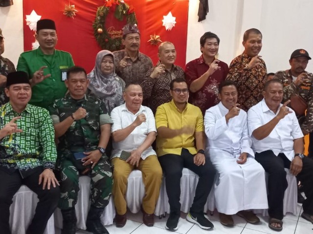 Danramil 09/Pamulang Hadiri Open House Perayaan Hari Raya Natal 2023