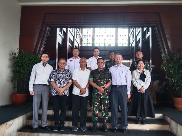 Danrem 051/Wkt Brigjen TNI Riyanto, S.I.P., Coffee Morning Dengan Direksi PT. Jababeka Tbk