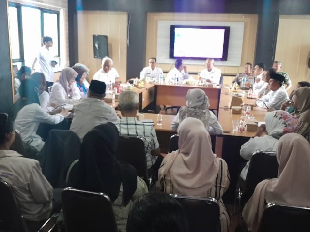 Danramil 12/Rjg Hadiri Rapat Koordinasi GEBRAK TEGAS Bersama Forkopimca