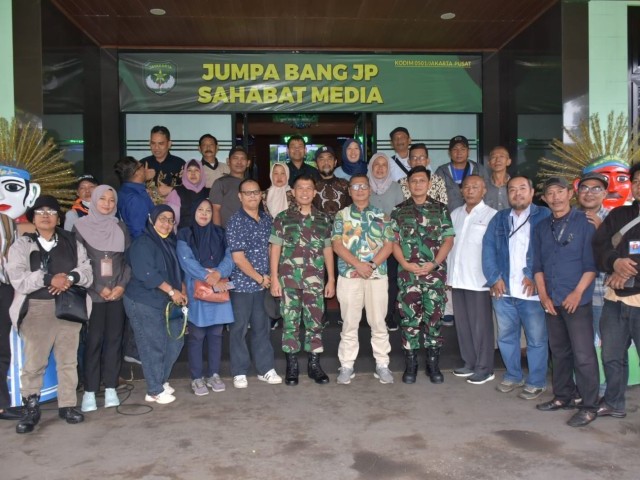 Jumpa Bang JP, Sahabat Media Kodim 0501/Jakarta Pusat