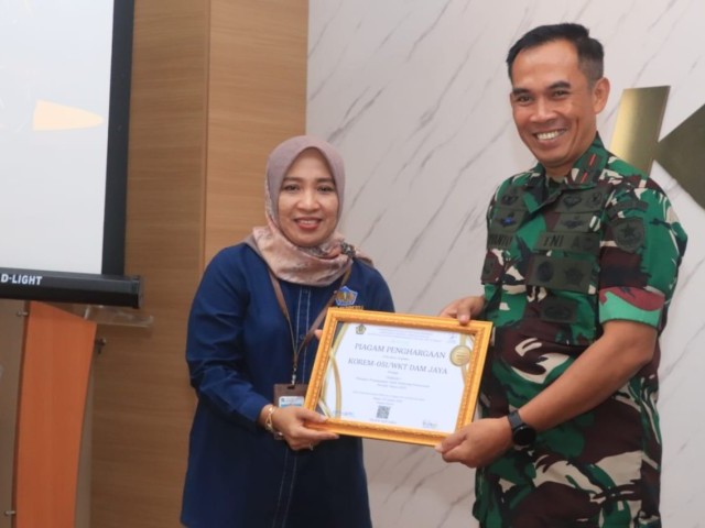 Korem 051/Wijayakarta Kembali Menorehkan  Prestasi Terbaik 1 Kategori Pengelola Anggaran