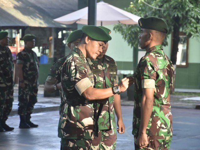 Danrindam Jaya Pimpin Pembukaan Pendidikan Tamtama Pengemudi Angkuta Bermotor Multi Coprs