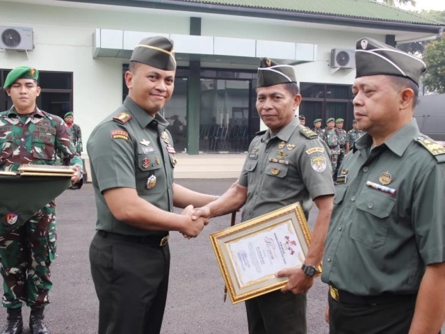Menghargai Jasa Prajurit, Dandim 0507/Bekasi Menggelar Upacara Pelepasan Purna Tugas